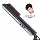 Ionic Hair Straightener Brush Temperature Lock/Auto-off Beard Straighten Comb with Anti-Scald Portable traightening Comb