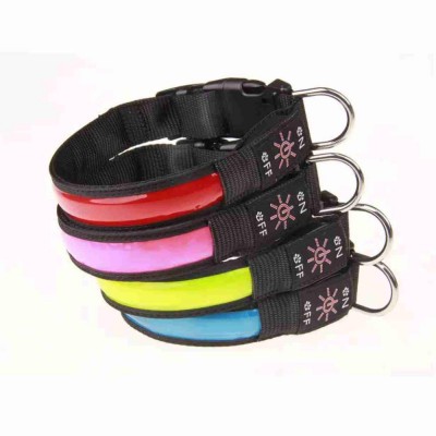 2020 new designBright USB Rechargeable LED Dog Safety Collar dog collar led light flashing